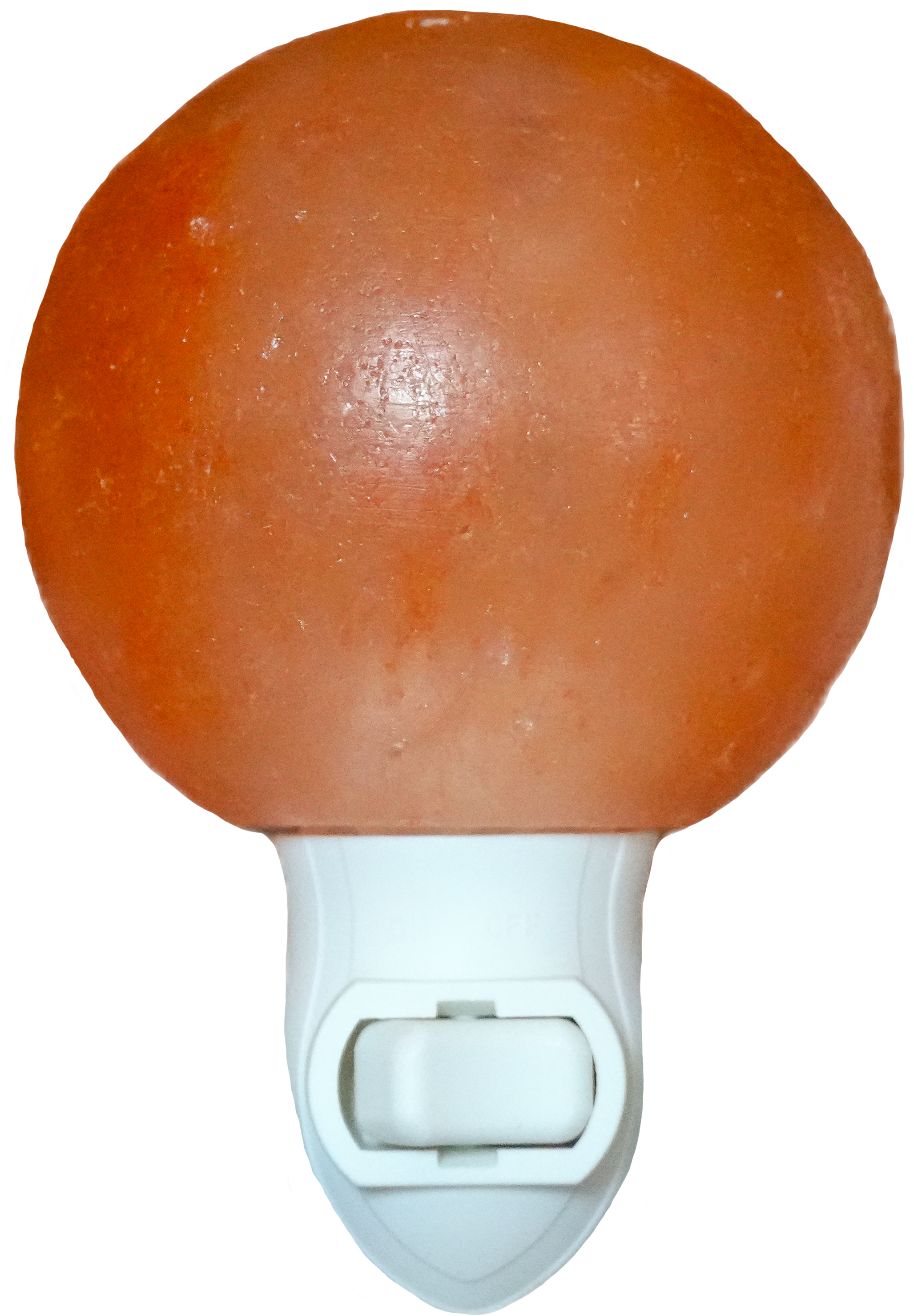 sphere shaped salt night light