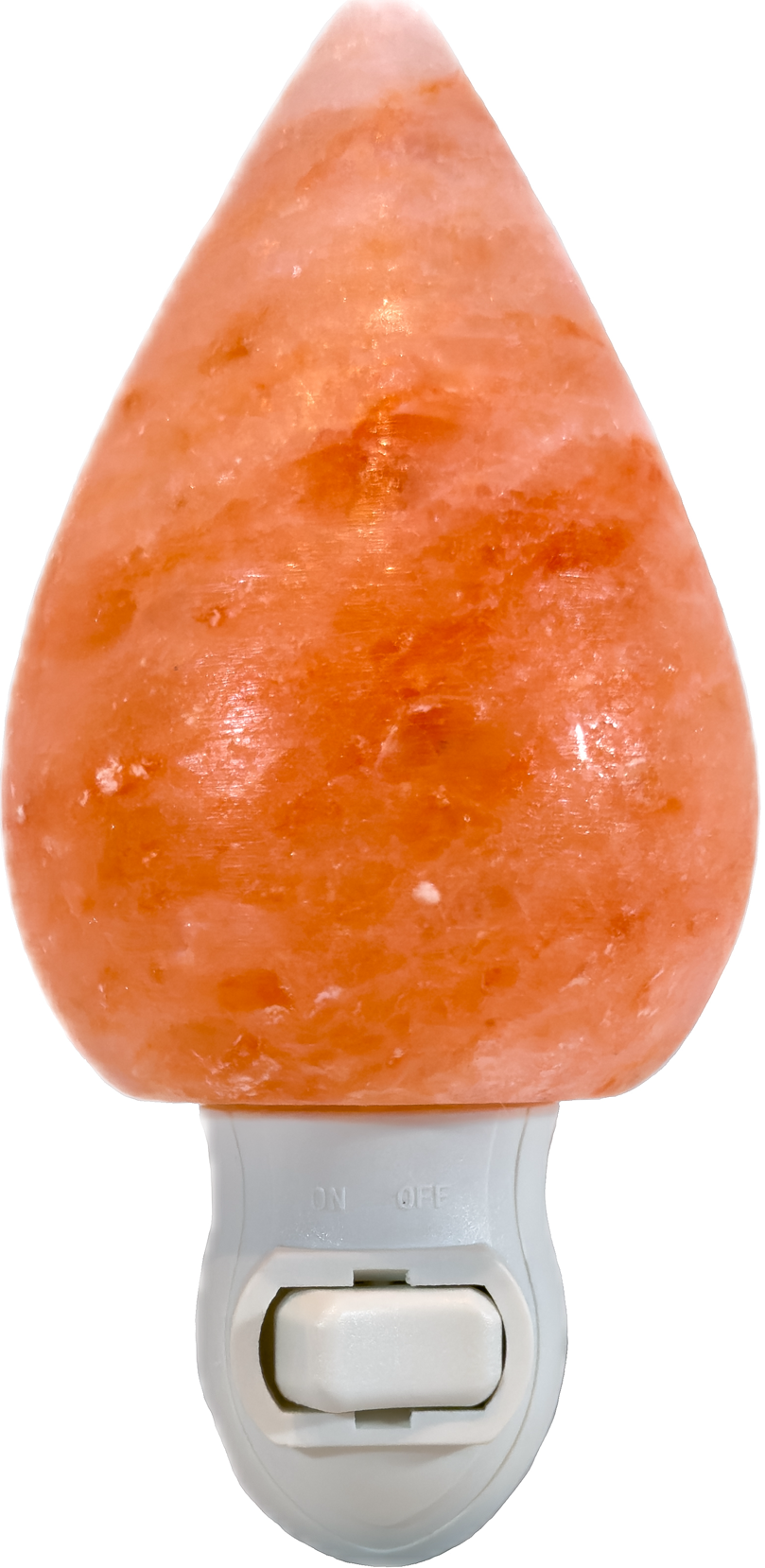 teardrop shaped salt night light