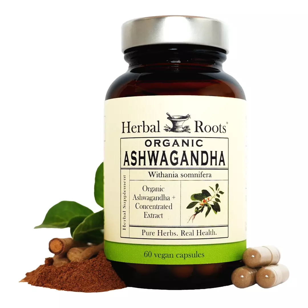 Ashwagandha herbal supplement