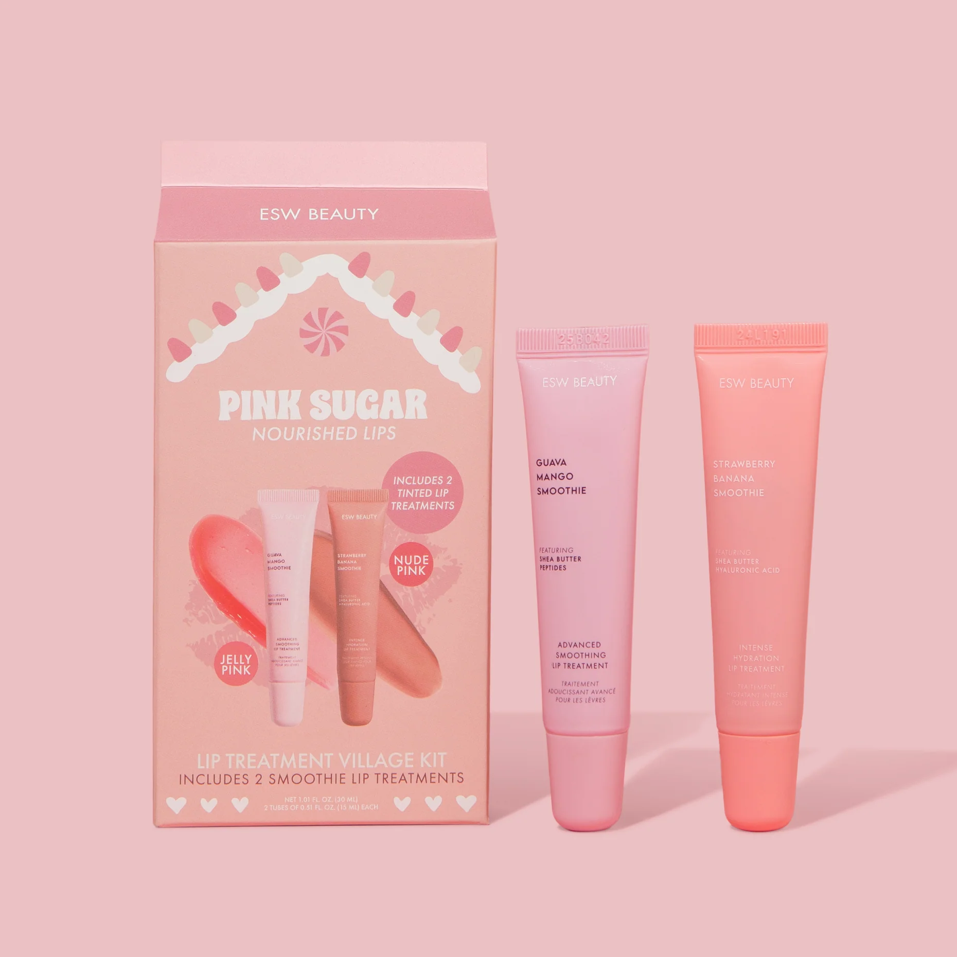 Pink Sugar Nourished Lips Lip Treatment Village Kit
